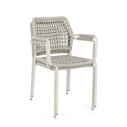 Sedia con braccioli Rajada Wall Bizzotto vista
