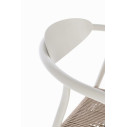 Sedia con braccioli Linares Wall Bizzotto dettaglio