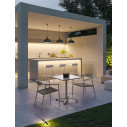 Sedia con braccioli Linares Wall Bizzotto ambientazione