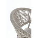 Sedia con braccioli Millor Wall Bizzotto dettaglio