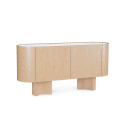 Credenza 2 ante Otilia Oak Bizzotto vista