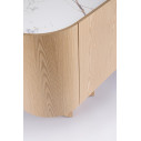 Credenza 2 ante Otilia Oak Bizzotto dettaglio