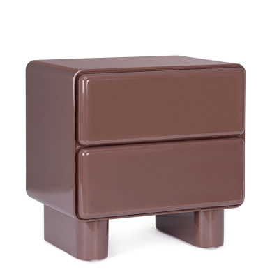 Comodino 2 cassetti Otilia Brick