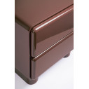 Comodino 2 cassetti Otilia Brick Bizzotto dettaglio
