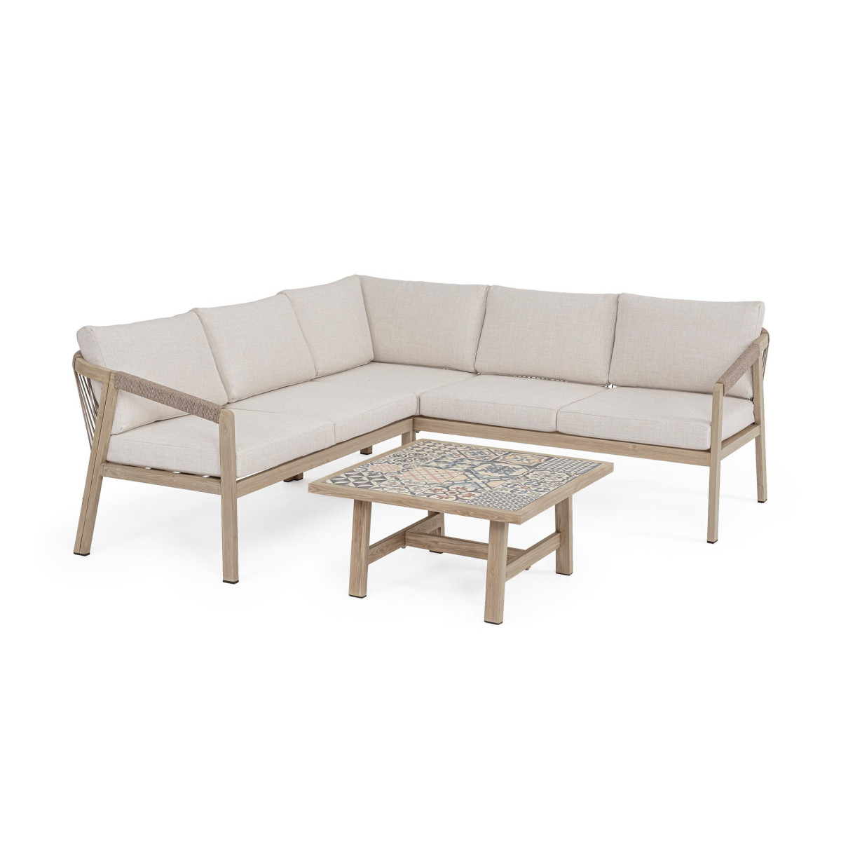 Set salotto angolare Kalimera Timber