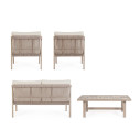 Set4 Salotto Kalimera Timber Bizzotto vista