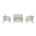 Set4 Salotto Kalimera Timber Bizzotto vista