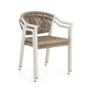 Sedia con braccioli Canarias Sand Bizzotto dettaglio
