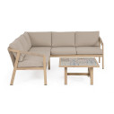 Set salotto angolare Kalimera Desert Bizzotto dettaglio
