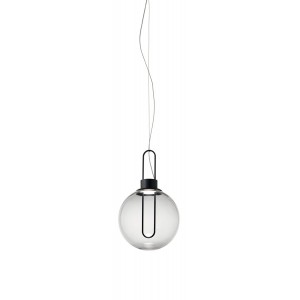 Lampada Orb in metallo verniciato a sospensione