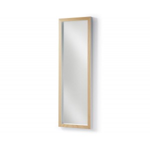 Specchio Drop 148 legno/bianco