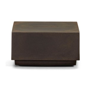 Tavolino Big Cut golden rust