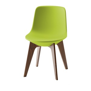 Sedia Planet in legno scuro