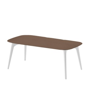 Tavolo Planet L 200 in legno scuro
