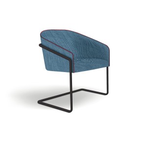 Poltroncina Tabatha azzurro