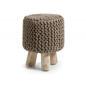 Sgabello Sleek marrone
