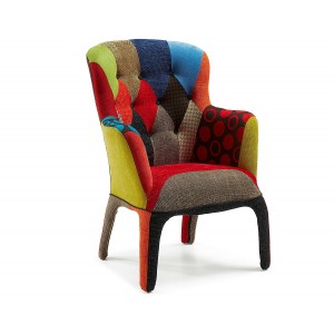 Poltrona Adelfa patchwork