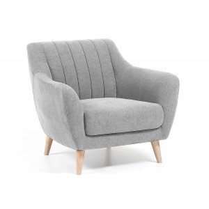 Poltrona Off grigio chiaro