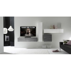 Composizione Coventry rovere grigio