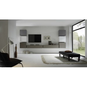 Composizione Billund rovere grigio