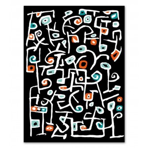Tappeto Las Flores De Klee