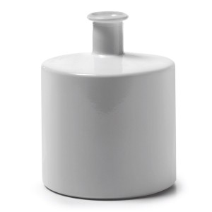 Vaso Laverne H 26 cm bianco