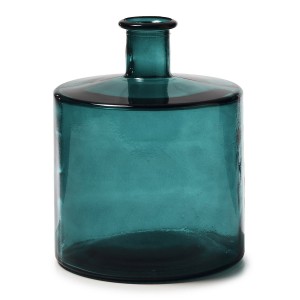 Vaso Laverne H 26 cm verde scuro