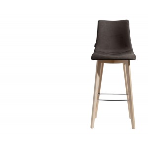 Sgabello Natural Zebra Pop