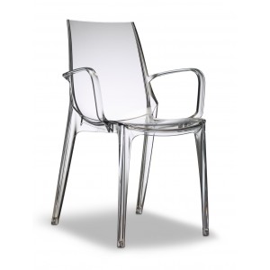 Poltroncina Vanity trasparente