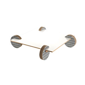 Tavolino Wheel Natural