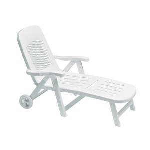 Lettino Elegant bianco