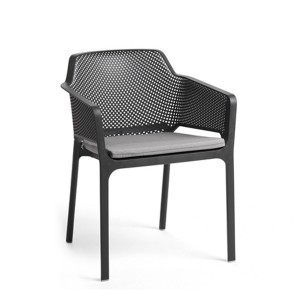 Sedia Net con cuscino