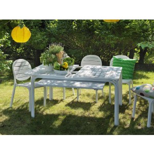 Set tavolo Alloro 210 con 6 sedie Erica