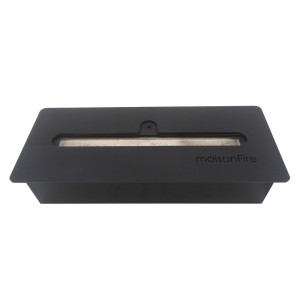 Bruciatore Rettangolare 40 nero 2 litri