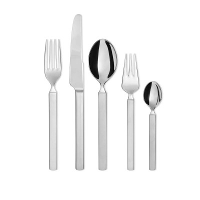 Alessi 4180S30 Dry Servizio di posate in acciaio inox