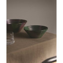 Alessi 7320/20GRP Maya Cestino rotondo in acciaio colorato Greenpurple ambientazione