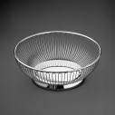 Alessi 826/15 Cestino a filo rotondo in acciaio Inox dettaglio