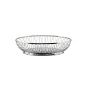 ALESSI 829 Cestino ovale a filo in acciaio Inox vista