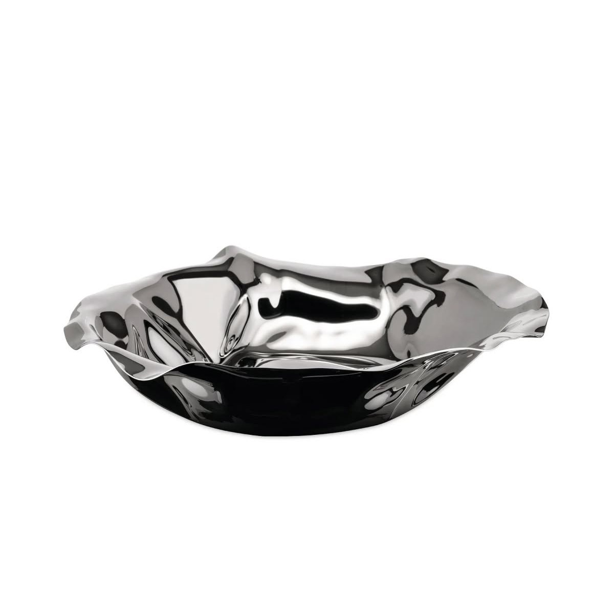 Alessi 90084 Sarrià Cestino rotondo in acciaio Inox