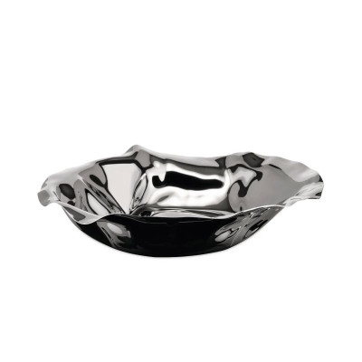 Alessi 90084 Sarrià Cestino rotondo in acciaio Inox