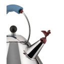 Alessi 9093 Bollitore in acciaio Inox-Azzurro dettaglio