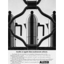 Alessi A9095/3 B La cupola Caffettiera espresso dettaglio