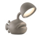 Abyss Lamp lampada da tavolo grigio tortora Qeeboo vista