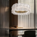 Accordeon Suspension lampada a sospensione Gold Slamp ambientazione