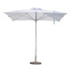 Acquamarina Classic ombrellone a palo centrale Il Parco vista