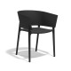 Africa Poltroncina Vondom vista finitura Black
