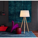 Agata Wood lampada da terra Myyour ambientazione