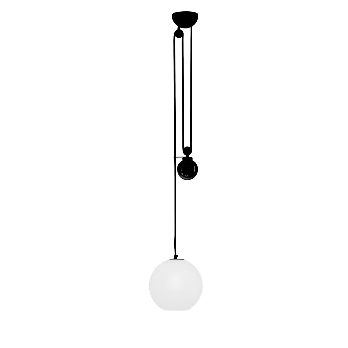 Artemide Aggregato Saliscendi Sfera Ø 40 Lampada a sospensione