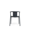 Air-ArmChair Sedia impilabile con braccioli Magis vista