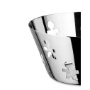 Alessi AKK04 Girotondo Cestino traforato in acciaio Inox dettaglio